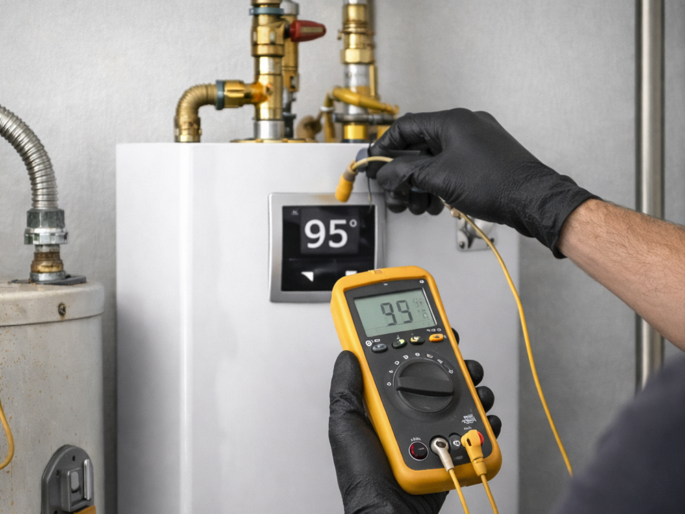 Water heater temperature irregularities repairs